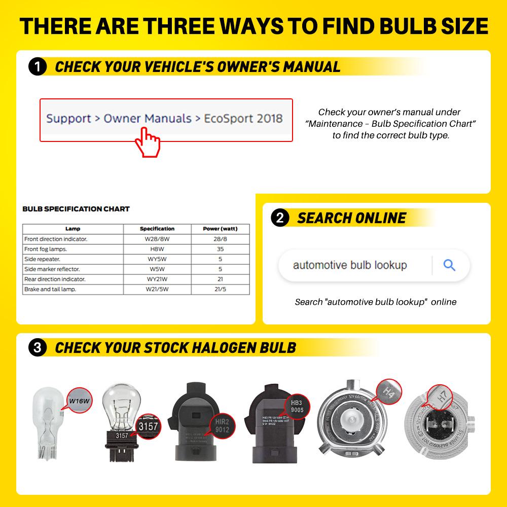 AUXITO H11 Led Headlight Bulb, H8/H9/H11/H16 LED Bulb Plug and Play 6000K Mini Size Car Light Bulbs Replacement, Pack of 2