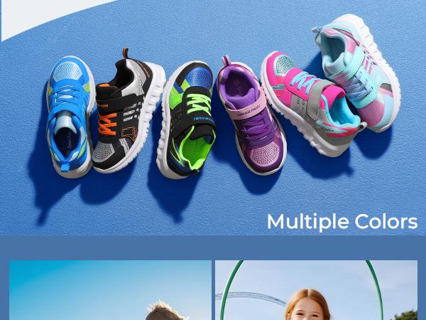 Dream Pairs Kids [EZ-Ons Quicksteps] Boys Girls Shoes Kids Tennis School Sneakers Breathable Running Athletic Shoes Sport Footwear Comfortable Toolder Trainers