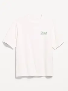 Old Navy Men's Loose Heavyweight Graphic T-Shirt