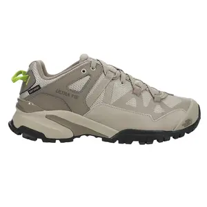 The North Face Mens Ultra 112 Waterproof Trail Hiking Sneakers Shoes - Grey