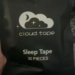 Cloud tape Mouth Tape Pack of 30/60/120 for 1/2/4 Month, Hypoallergenic Adhesive, Mild Tape, Sports Accessories, Black super breathable promotes restful Sleep, Anti Snoring Mouthpiece ,Anti Snoring Set,sleep tape,mouth tape for sleeping,black