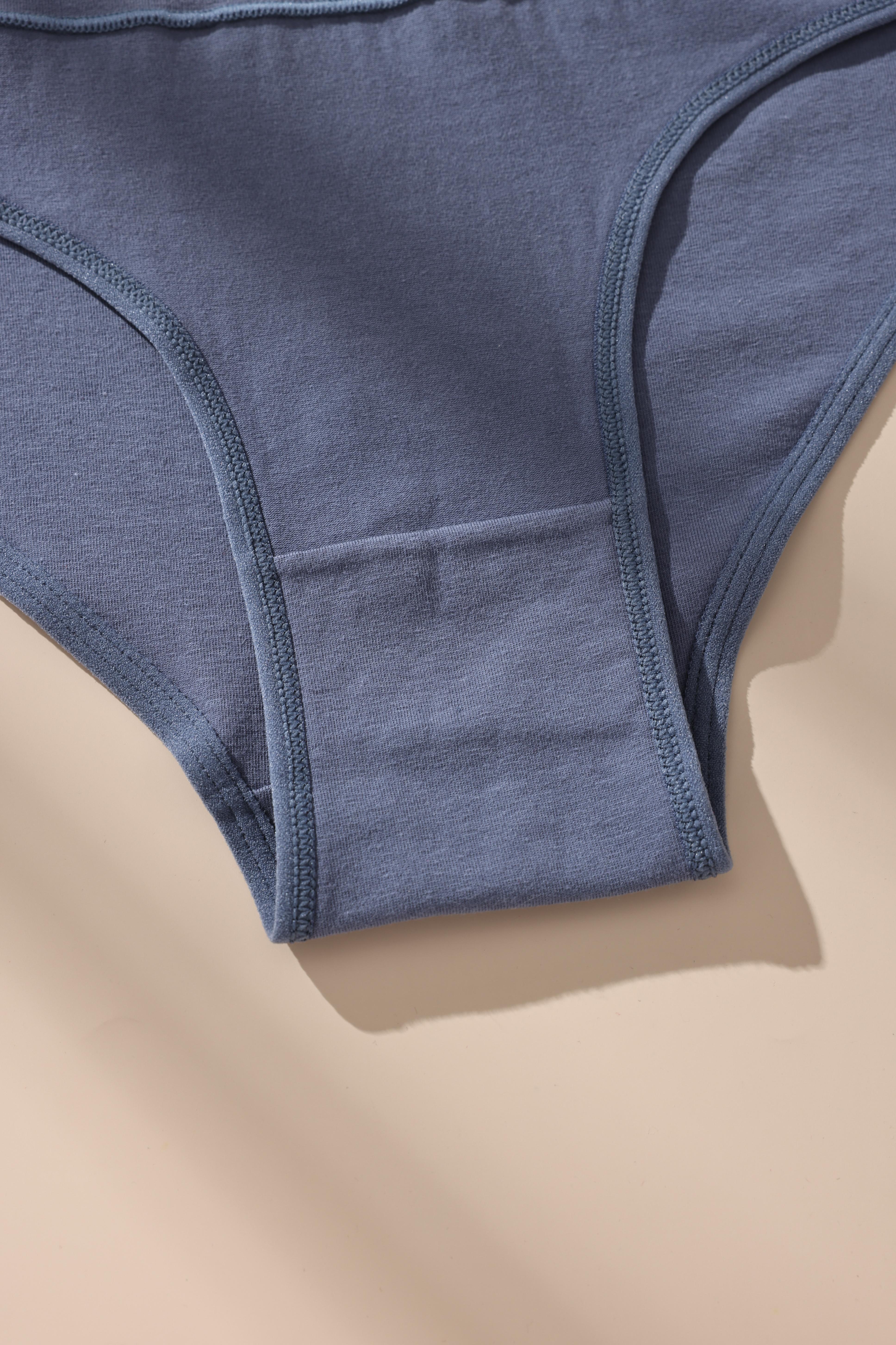 HOTCOM Women’s Style High-Waist Seamless Thongs – 4-Pack Smooth Tummy Control Cotton Panties for Everyday Comfort