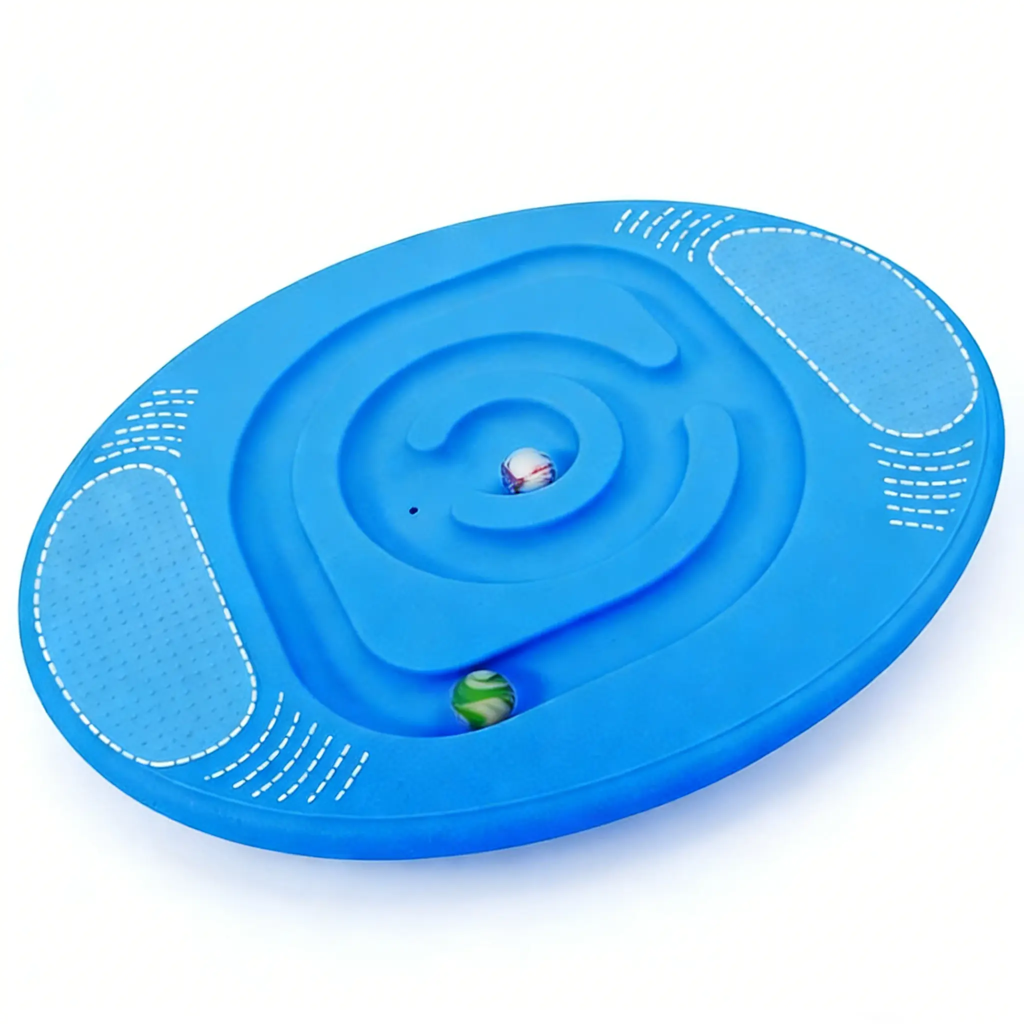 Balance Board Rocker Maze Board with 5 Balls, Children Snail Balance ...