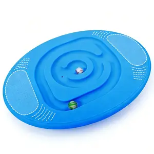 Balance Board Rocker Maze Board with 5 Balls, Children Snail Balance Board, Toddler Physical Therapy Toy, Outdoorfun Colorful Durable Balanceboard body coordination training