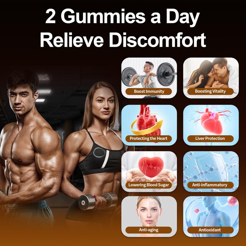 Shilajit Gummies with Ashwagandha, Black Seed Oil and Sea Moss, Lab-Tested for Purity, Helps Boost Energy & Immunity 60 Gummies, Shilajit for men and women Shilajit Gummies with Ashwagandha, Black Seed Oil and Sea Moss, Lab-Tested for Purity, Helps Boost Energy & Immunity 60 Gummies, Shilajit for men and women