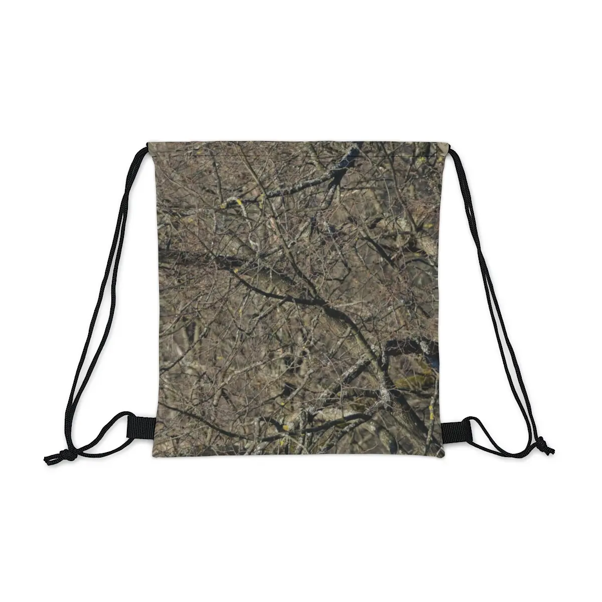 Real Camo Outdoor Drawstring Bag