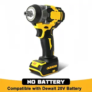Upgraded High Torque 1/2" Brushless Impact Wrench – Compatible with DeWalt 20V MAX (No Battery)
