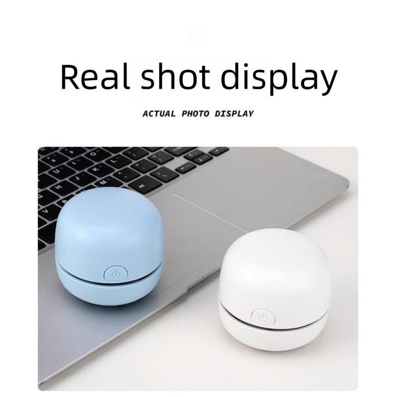 USB cordless desktop vacuum cleaner - A mini vacuum cleaner for rubber shavings and paper dust, suitable for various scenarios，Back to School Gift