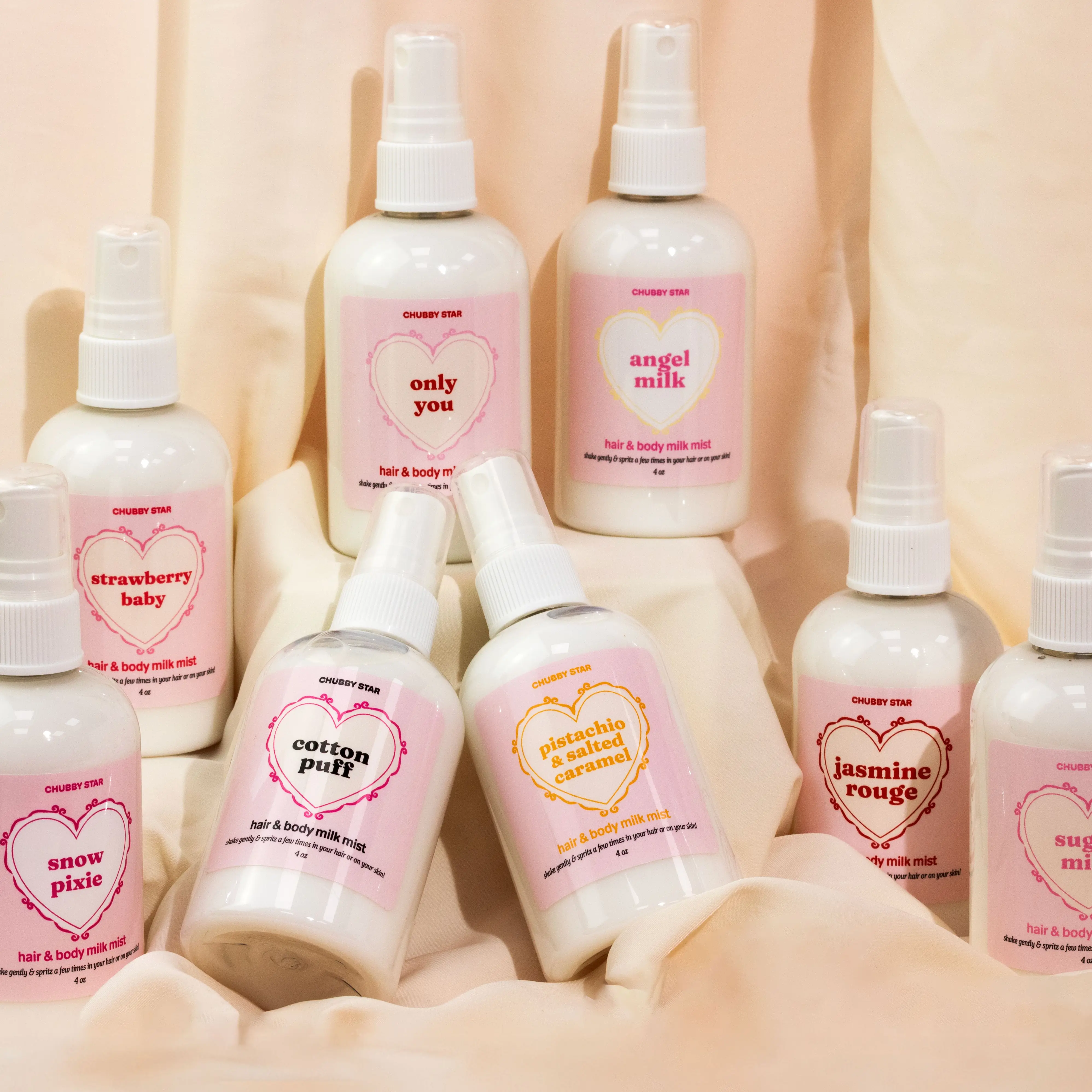 Milky Body Spray, Hydrating Hair and Body Mist for Scent Layering, Choose Your Signature Scent, Alcohol-Free Fragrances, 4 oz, Gourmand Scent, Vanilla Body Care