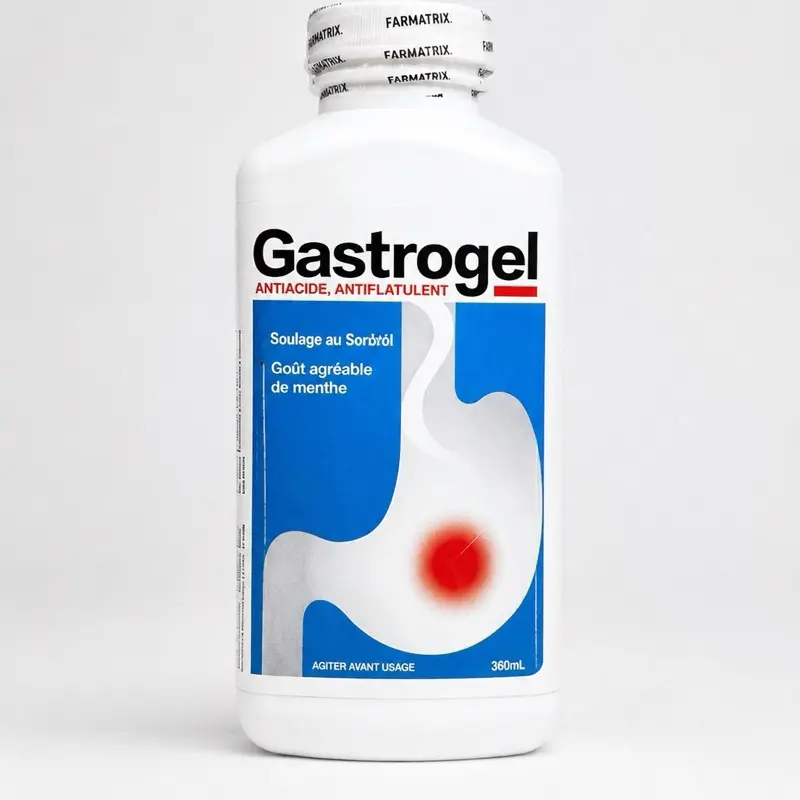Antacid and Antiflatulent Gastro Gel for Acid Relief