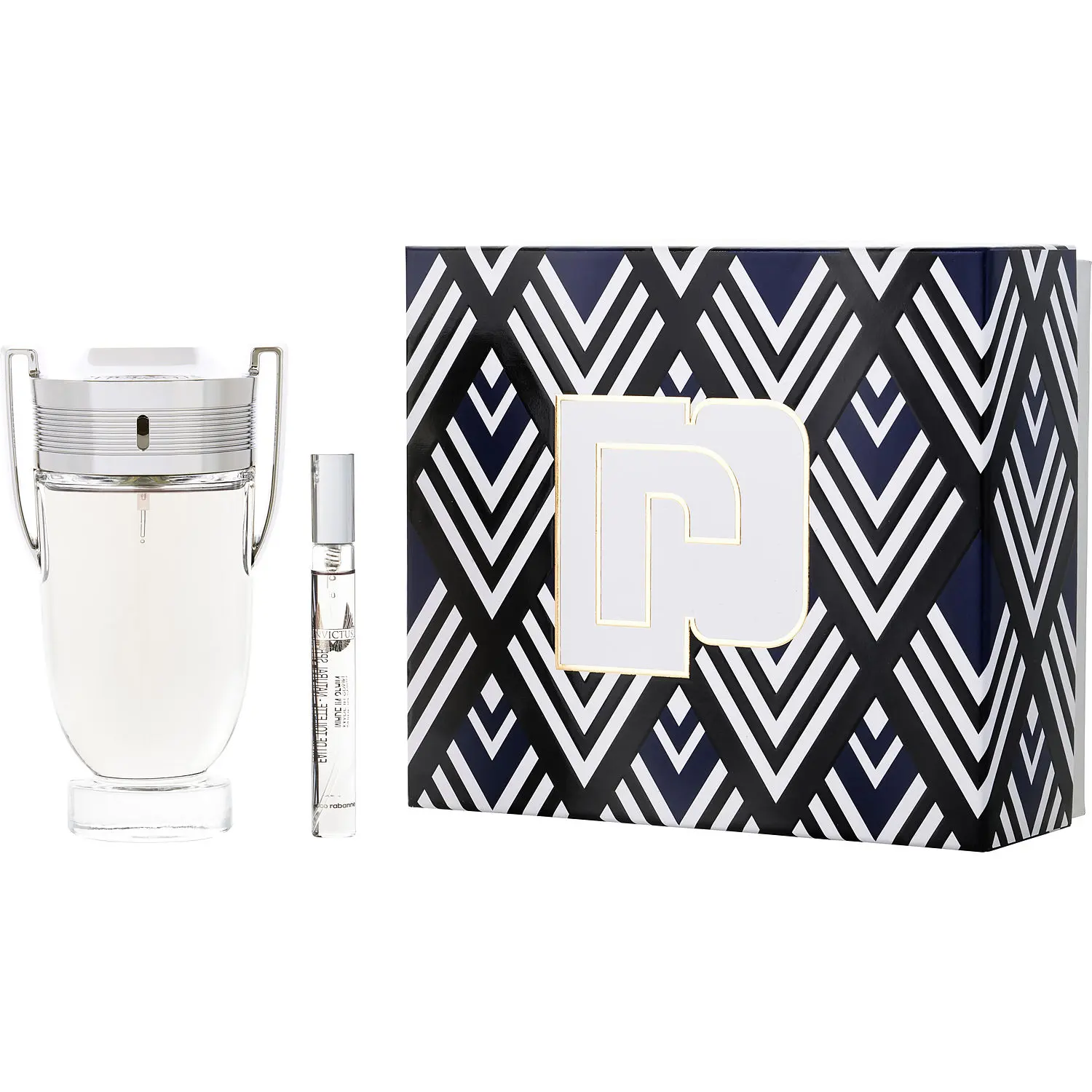 Invictus Set-Edt Spray 6.7 Oz & Edt Travel Spray 0.34 Oz Mini For Men Invictus Set-Edt Spray 6.7 Oz & Edt Travel Spray 0.34 Oz Mini For Men