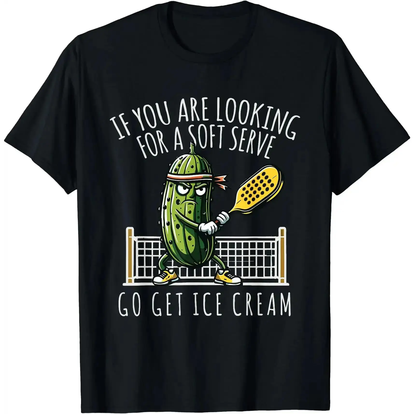 Pickleball Graphic Sports T-Shirt, Short-Sleeve Casual Round Neck Streetwear for Men Women, Gift for Pickleball Paddleball Enthusiasts, Outdoor Sports Top, Shortsleeve# versatile short sleeve   # graphic print t-shirt