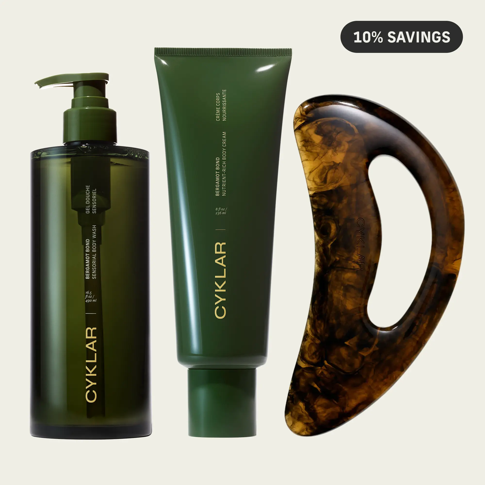 Bergamot Bond Body Wash, Body Cream & Contour Tool Body Care Rituals Set Bergamot Bond Body Wash, Body Cream & Contour Tool Body Care Rituals Set