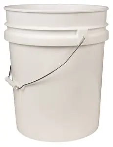 Packaging & Supplies Plastic Bucket, No Lid, 5 Gallon