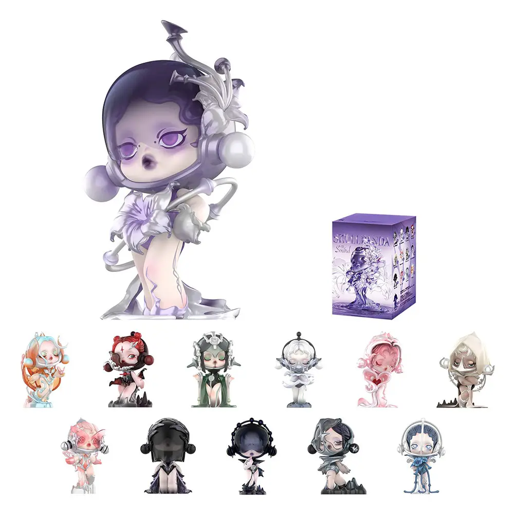 SKULLPANDA The Sound Series Figures, Blind Box, Mystery Box,summerwins