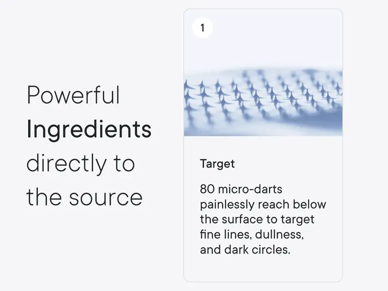 Product Introduction of Qure Micro-Infusion Anti Wrinkle Patches for Smile Line, Frown lines, Under Eye Bags, Puffiness, Crow's Feet - Retinol, Niacinamide, Caffeine, Peptides - Dissolvable for Overnight Use - 8 Pairs 4