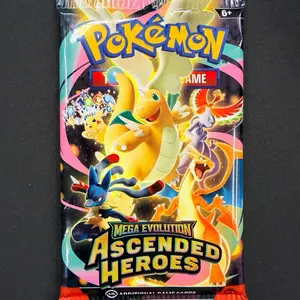 Ascended Heroes Single booster pack (10 cards per pack)