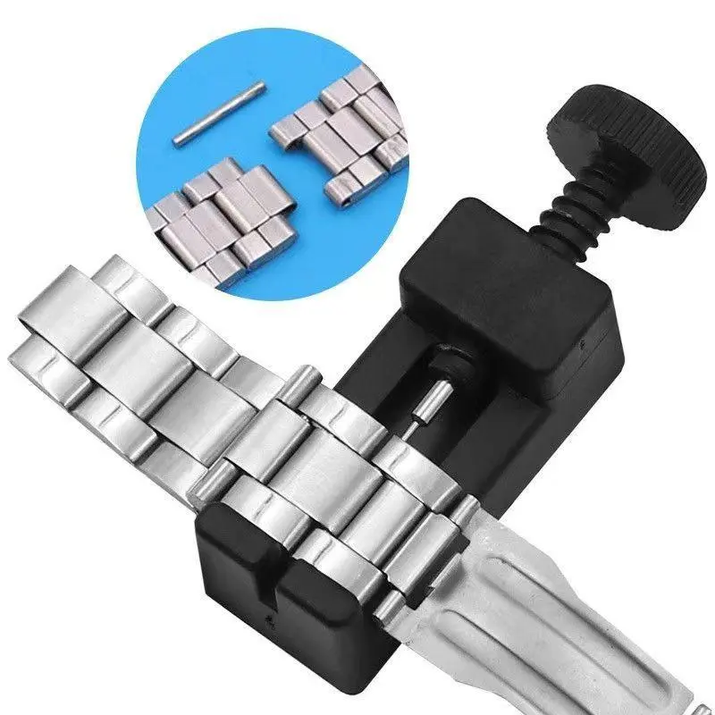 Watch Strap & Bracelet Removal Tool - Portable Watch Link Removal Kit, Adjustable Screw Link Adjustment, On-the-Go Resize, Mini Steel Band Repair Tool, Christmas Gift