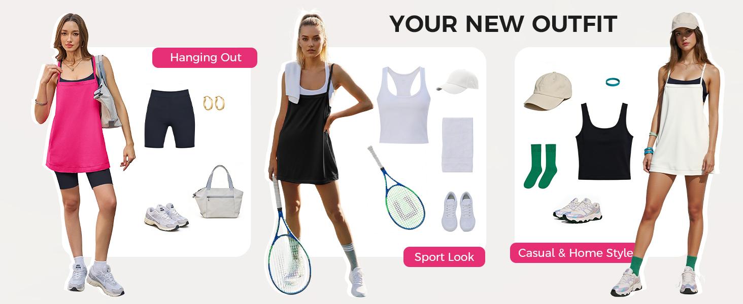 Fisoew Womens Workout Tank Tops Racerback Square Neck Tunics Loose Sleeveless Spaghetti Strap Athletic Shirts SummerVibes