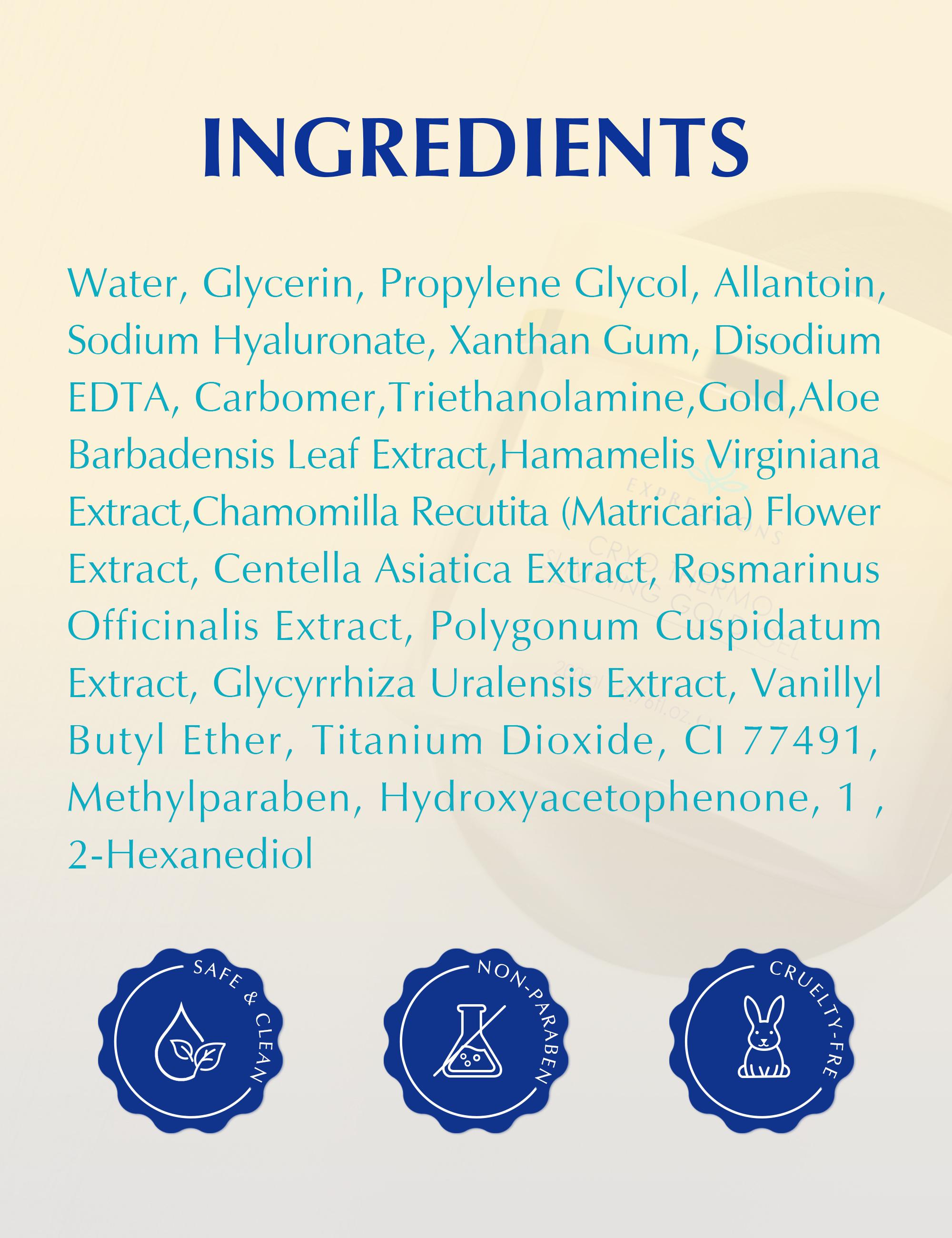 15-Day Fast-Acting Anti Cellulite Sculpting & Tightening Burn Gold Massage Cream | Cryo Thermo Firming Gold Gel for Belly Thigh Butt & Arm Firming Toning Moisturizing Sculpting & Smoothing|Unisex Body Contouring Treatment for Men & Women |200 G