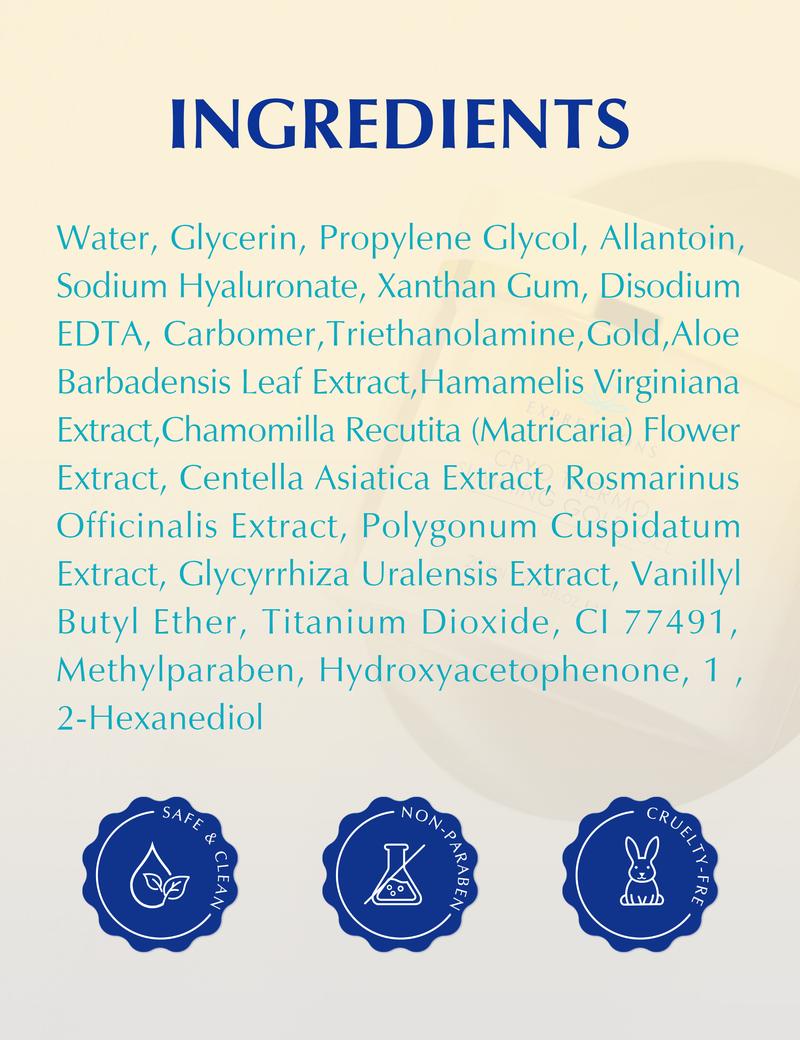 15-Day Fast-Acting Anti Cellulite Sculpting & Tightening Burn Gold Massage Cream | Cryo Thermo Firming Gold Gel for Belly Thigh Butt & Arm Firming Toning Moisturizing Sculpting & Smoothing|Unisex Body Contouring Treatment for Men & Women |200 G