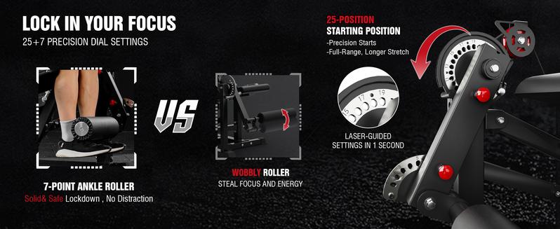 MIKOLO  Leg Extension & Curl Machine, Adjustable Seated Leg Extension and Lying Leg Curl Equipment with Cable System for Home Gym Workouts