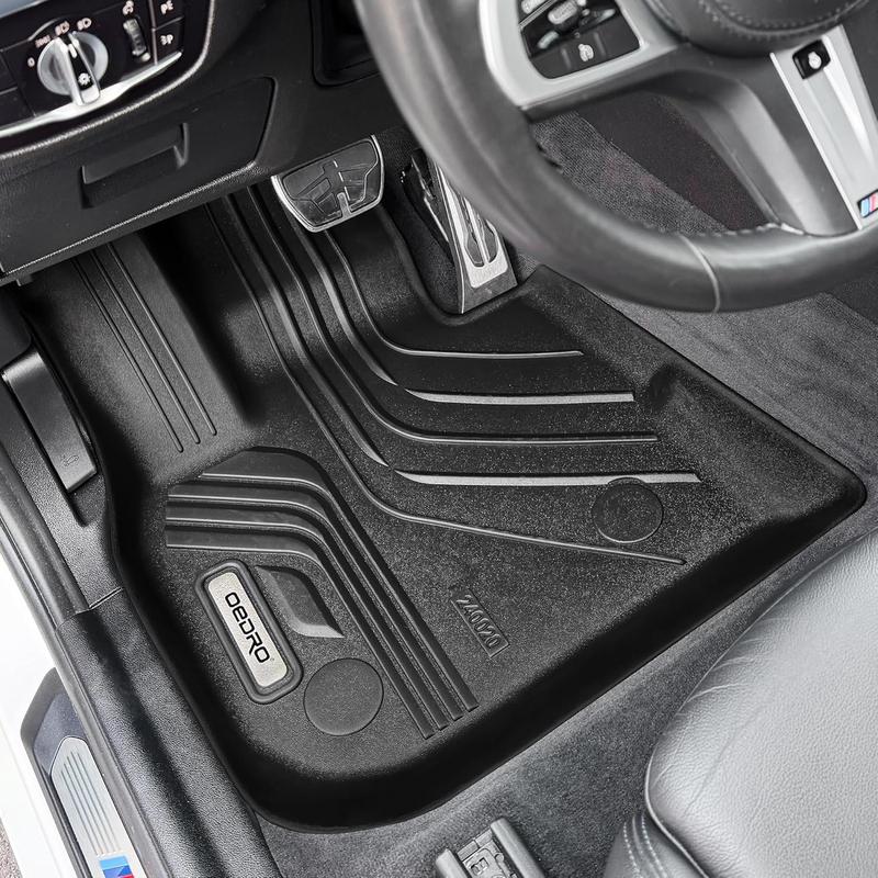 YITAMOTOR Floor Mats & Cargo Mat Fit for 2025 Toyota Camry (Include Hybrid), TPE All Weather Custom Fit 2025 Camry Floor Liners 1st & 2nd Row Car Mats Accessories, Black Car Floor Mats