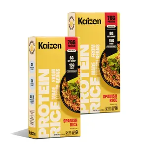 Kaizen High Protein, Low Carb Spanish Rice - 19g Protein, 6 Net Carbs, Gluten Free (8oz) Kaizen High Protein, Low Carb Spanish Rice - 19g Protein, 6 Net Carbs, Gluten Free (8oz)