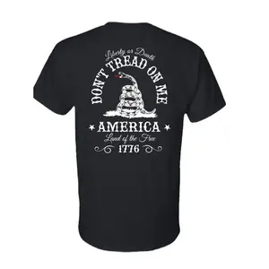 Don't Tread on Me T-Shirt - DryBlend Moisture Wicking High Quality TShirt Adult Tee Genx