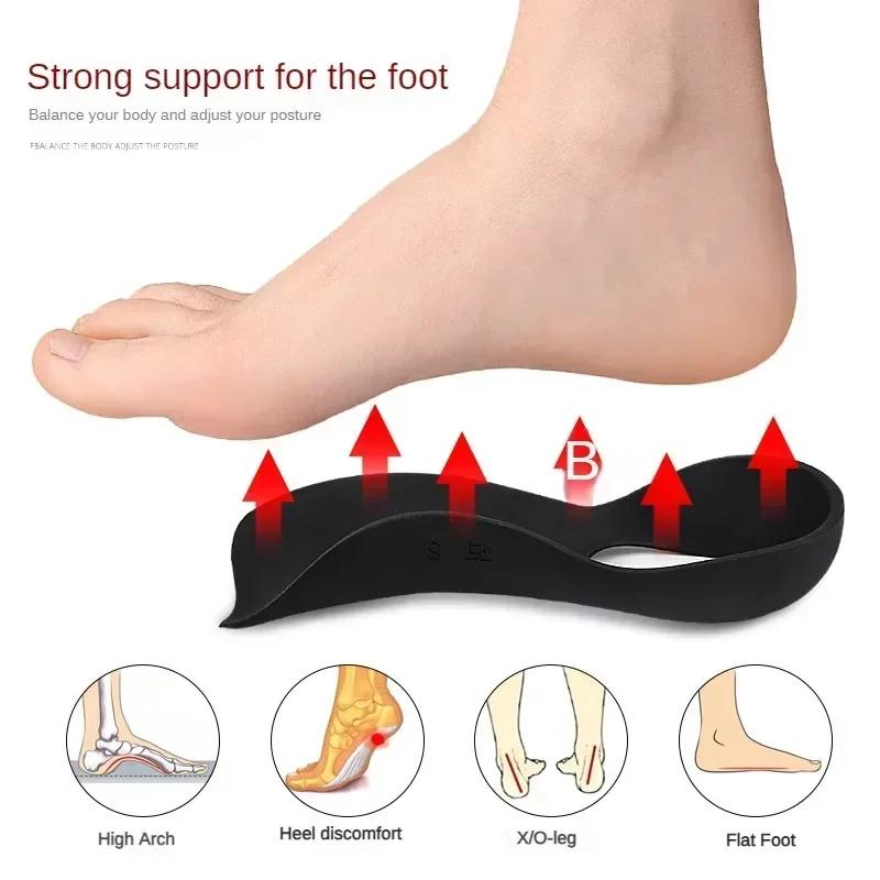 Flat Foot O-Shaped Legs Insole for Shoes Correction Arch Support Plantar Fasciitis Orthopedic Insoles Men/Women Foot Care Insert