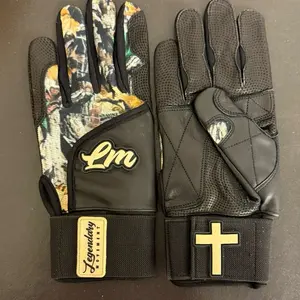 Long Cuff Batting Gloves Camo