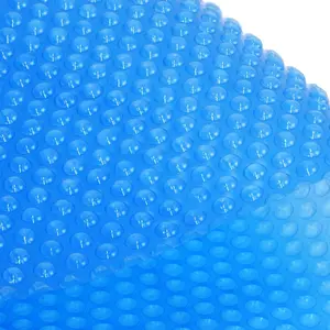 Garvee Solar Pool Cover 16x32FT, 14Mil Rectangle Solar Blanket for Inground Pool and Above-Ground Swimming Pool, Blue