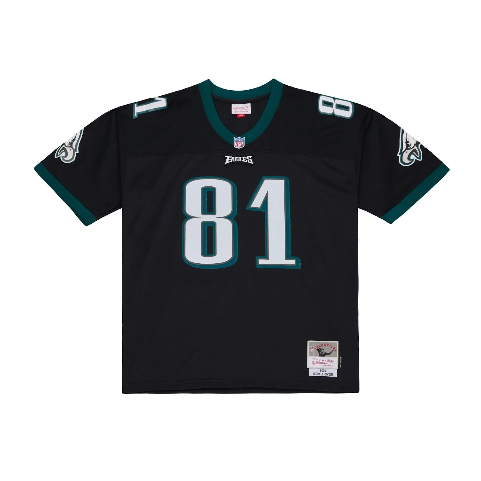 Terrell Owens Philadelphia Eagles Black 2004 Legacy Player Jersey