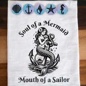 Kitchen towel with magnets gift set