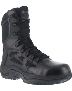 Reebok Men's 8" Lace-Up Side-Zip Work Boot Composite Toe - Rb8874