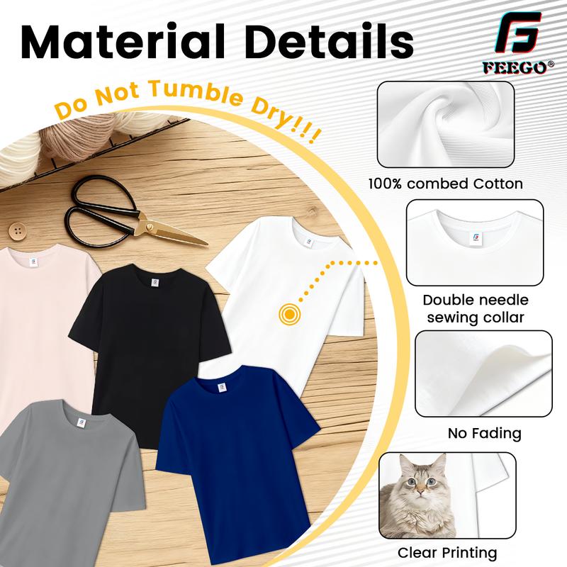 Cat Meme Cat Smoking Cigarette Casual Short Sleeve Cotton T-Shirt100% heavy cotton Hoodie graphic tees baggy  shirt