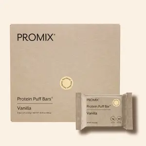 Promix Nutrition Plant Protein Puff Bars - Vanilla