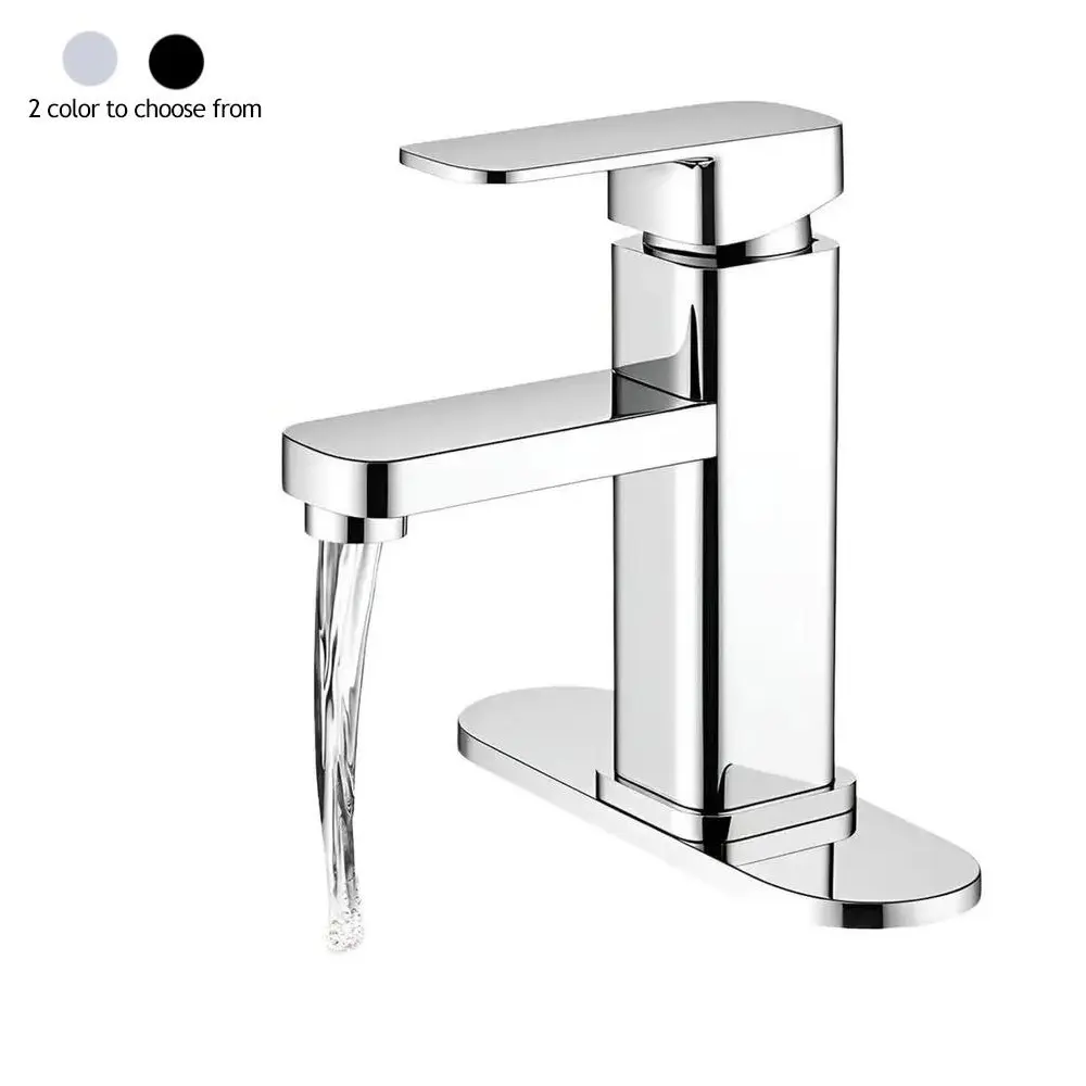 Stainless Steel Sink Faucet, Waterfall Faucet, Basin Mixer Tap, Single Hole Cold Hot Water Mixer, Modern Style, Bathroom Faucets, Bathroom Basin Replacement Accessories, Faucets For Bathroom Sinks