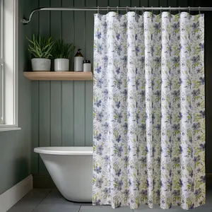 Half Price Drapes Floral Blossom Printed Shower Curtain