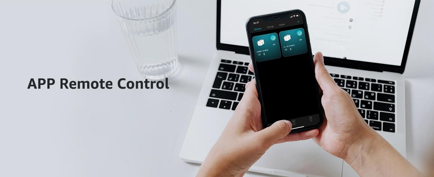 Lepro P1 Smart Plug Mini 15A, WiFi Outlet Plugs Compatible with Alexa & Google Assistant, Voice/APP Control, Timer & Group Controller, ETL & FCC Certified, 2.4GHz Only