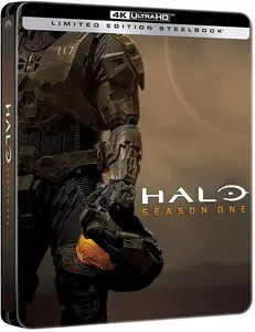 Halo: Season One (Steelbook)  [4K ULTRA HD BLU-RAY MOVIE] 4K Mastering, Boxed Set, Steelbook, Subtitled, Widescreen, Dolby, Ac-3/Dolby Digital