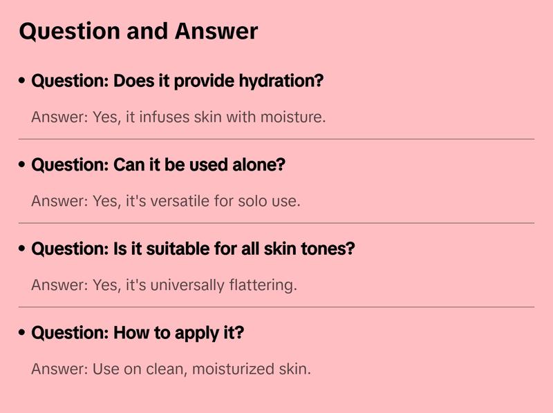 PUR No Filter Primer Blurring Photography Primer