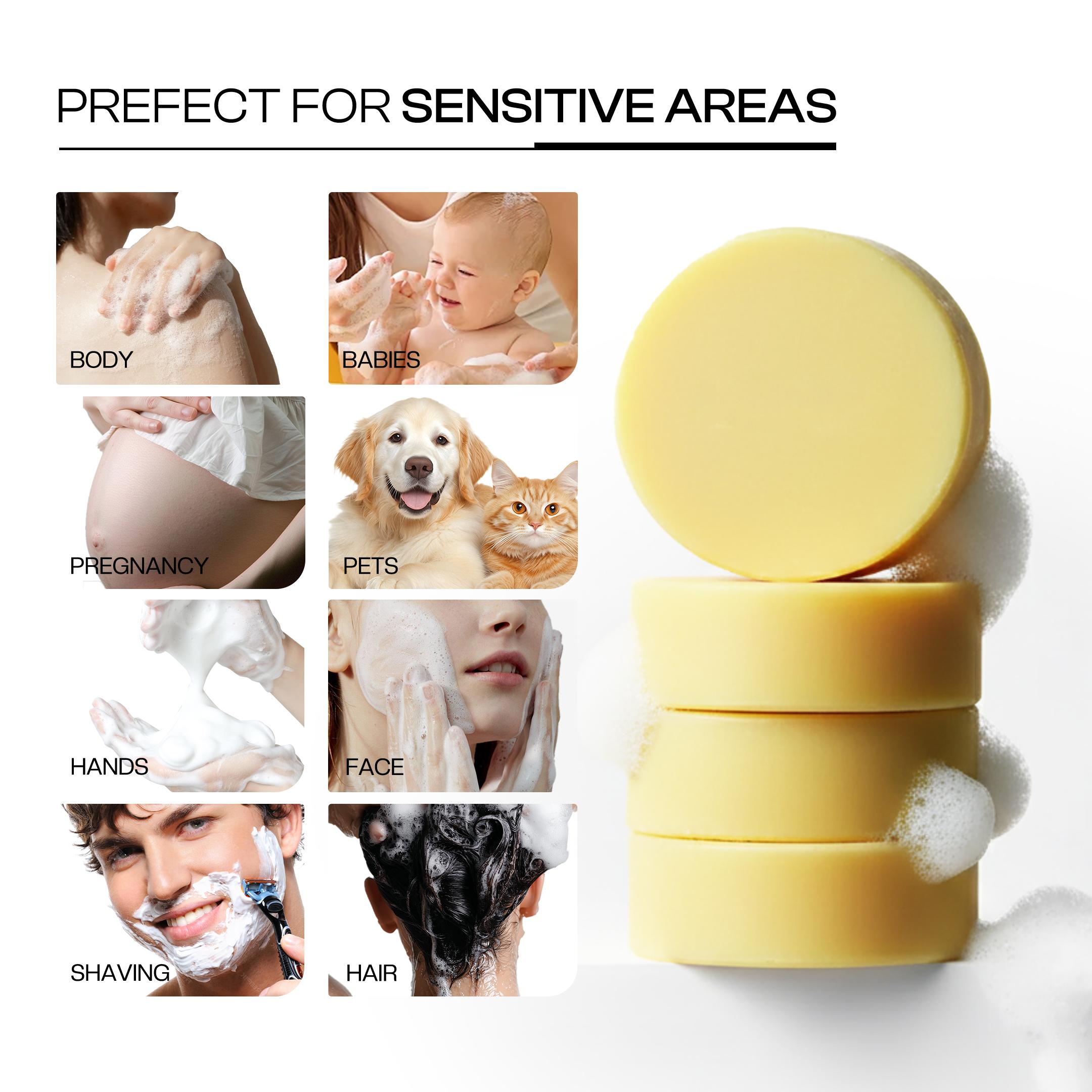 Handmade Beef Tallow Soap with Raw Honey & Organic Sweet Almond Oil Deeply Moisturizing Traditional Treatments 120 grams