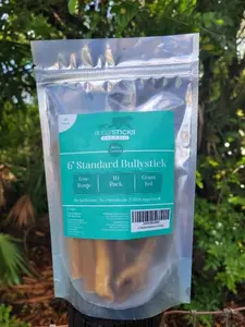 6" Standard Bullystick (10 pack)