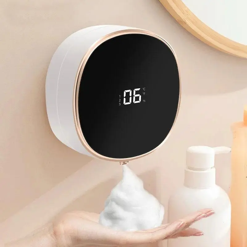 RV travel and camping smart Automatic Liquid soap dispenser 280ml non-contact sensor hand washing device wall-mounted soap dispenser Touchless soap dispenser for car and home use to improve hygiene and safety