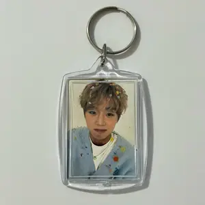 K-Pop Concert Member Ji - Hoon Fanmade Merch Photo Deco Accessory Acessories Acrylic Keychain Charm Keyring Bias