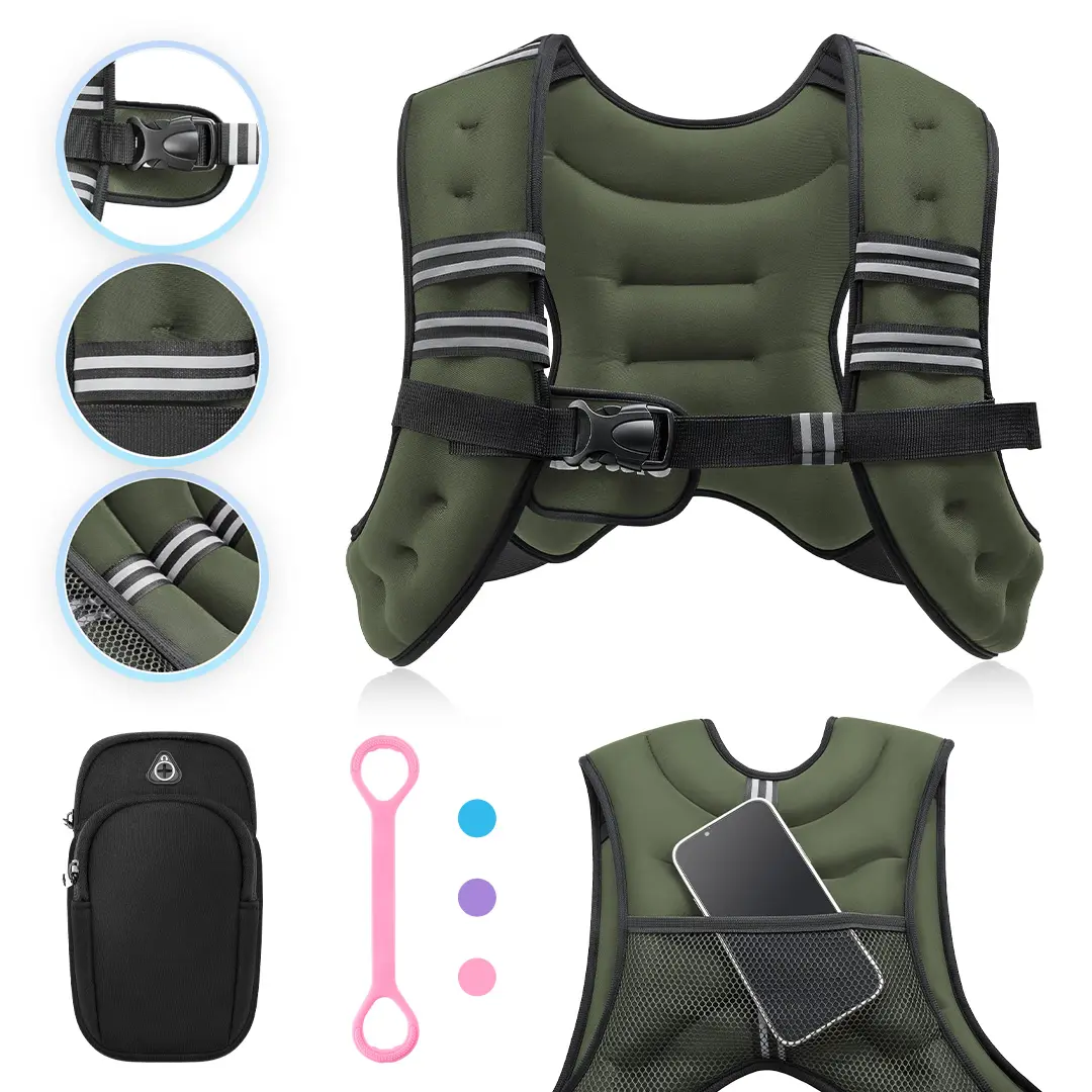Green Vest+Resistance Band*1