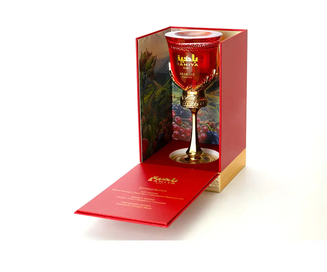 BAHIYA RUBY WOMEN EDP- 100ML (3.4oz) BY ARABIYAT PRESTIGE Eau De Parfume Bold Fragrance