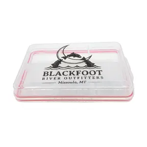 BRO Clear 6 Compartment Waterproof Fly Box