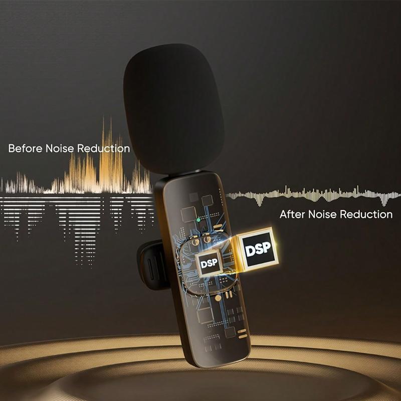 2 pcs Wireless Mini Microphones for iPhone, Android, iPad - Mini Wireless Clip-on Microphones Crystal Clear Sound Quality for Recording, Live Streaming,Vlog microfono minimic usb c interface smartphone 2 pcs Wireless Mini Microphones for iPhone, Android, iPad - Mini Wireless Clip-on Microphones Crystal Clear Sound Quality for Recording, Live Streaming,Vlog microfono minimic usb c interface smartphone